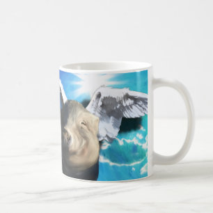 Angel Pig Coffee Mug