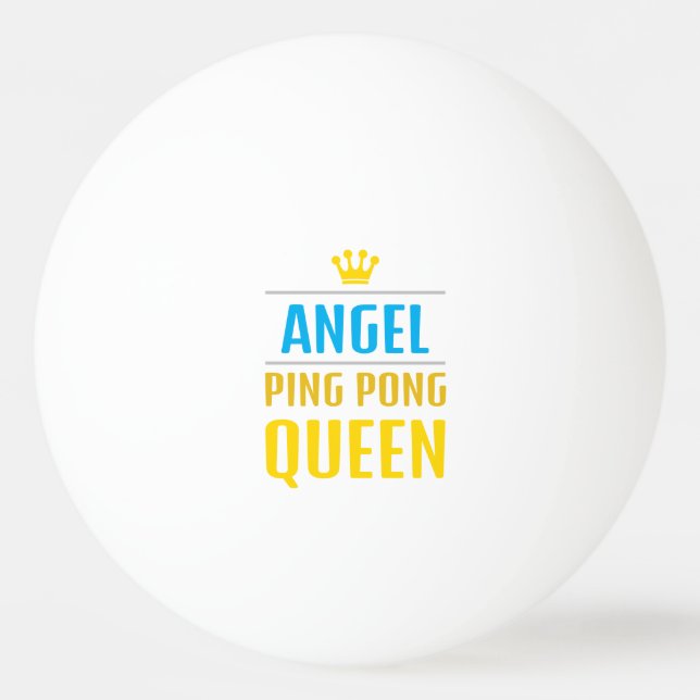 Angel Ping Pong Ball (Front)