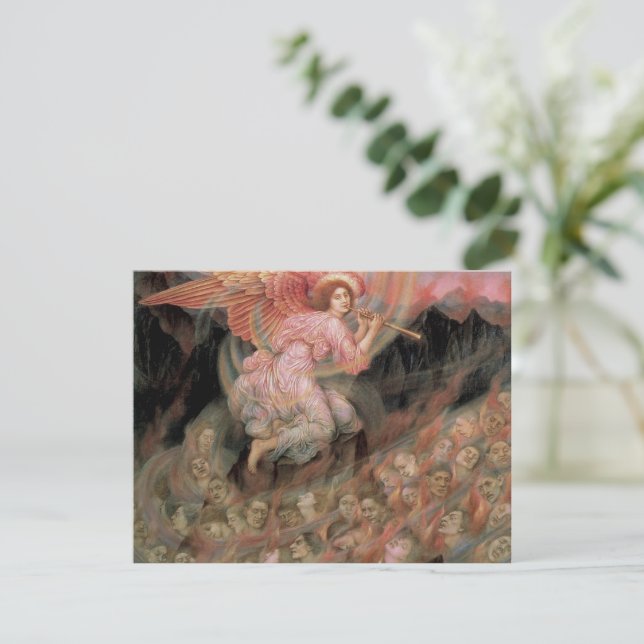 Angel Piping to Souls in Hell by Evelyn De Morgan (Standing Front)