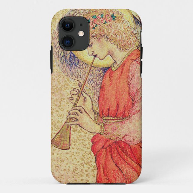 Angel Playing a Flageolet Case-Mate iPhone Case (Back)