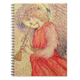 Angel Playing a Flageolet Notebook