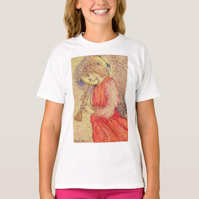 Angel Playing a Flageolet T-Shirt (Front)