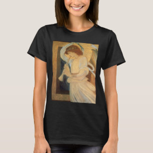 Angel Playing Flageolet By Burne Jones T-Shirt