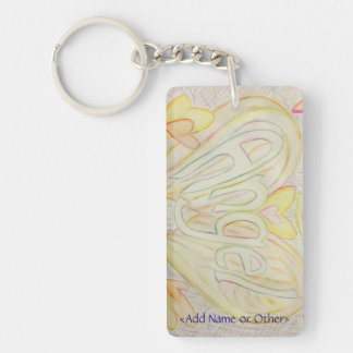 Angel Porte - clé de mots inspirants - Texte perso