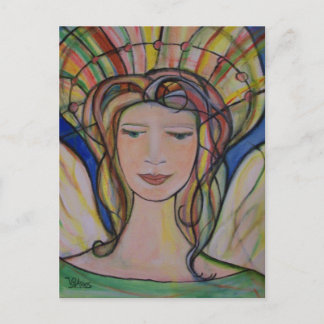Angel postcard by ValAries