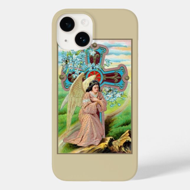 Angel Prayer Case-Mate iPhone Case (Back)