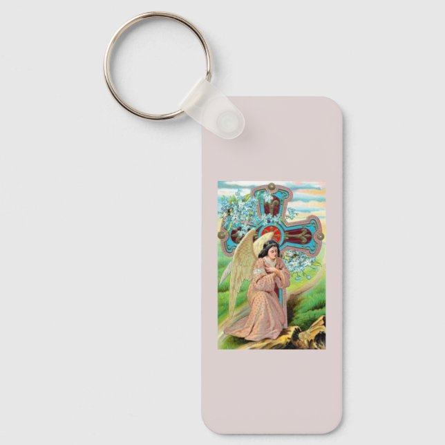 Angel Praying Keychain (Front)