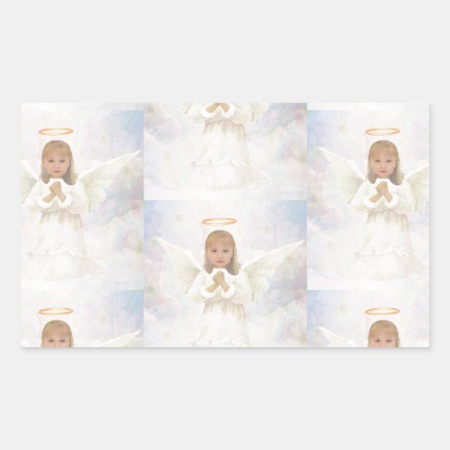 Angel Praying Sticker (Front)