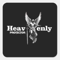 Angel Print - Heavenly Protector - Sticker