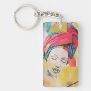 Angel/QUEEN Acrylic Keychain (double-sided)