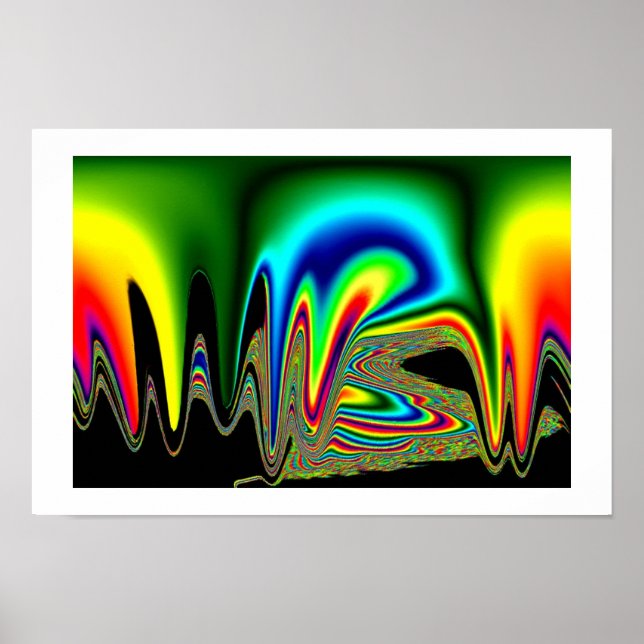 Angel rain art poster (Front)