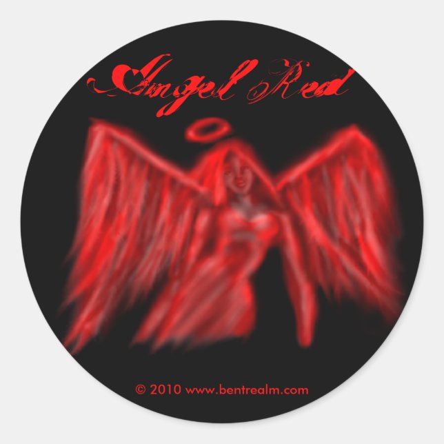 Angel Red, Stickers 1 (Front)