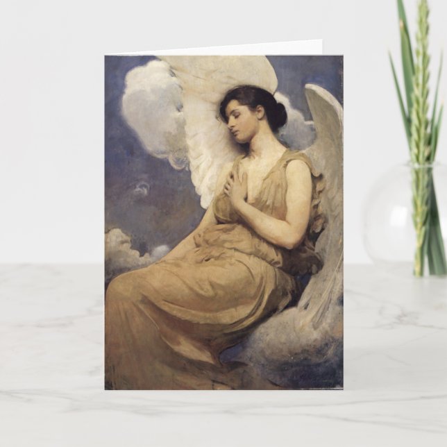 Angel Resting Card (Front)