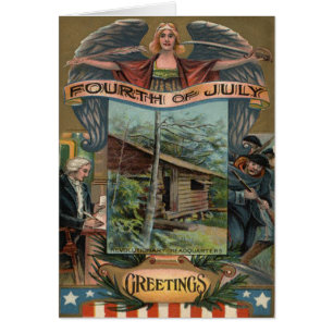 Angel Revolutionary War Cabin Soldiers