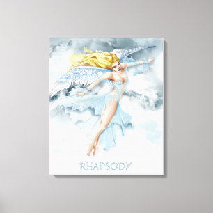 Angel Rhapsody - Stretched Canvas Print