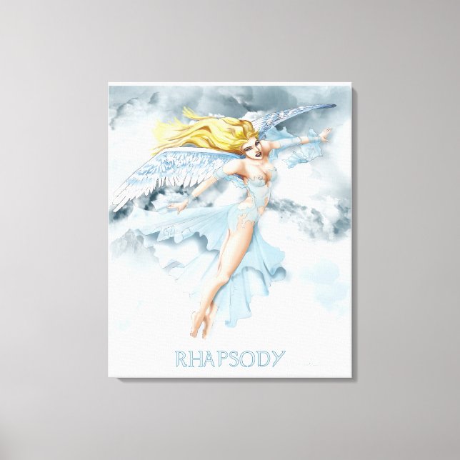 Angel Rhapsody - Stretched Canvas Print (Front)