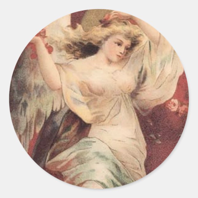 Angel rose - Sticker (Devant)