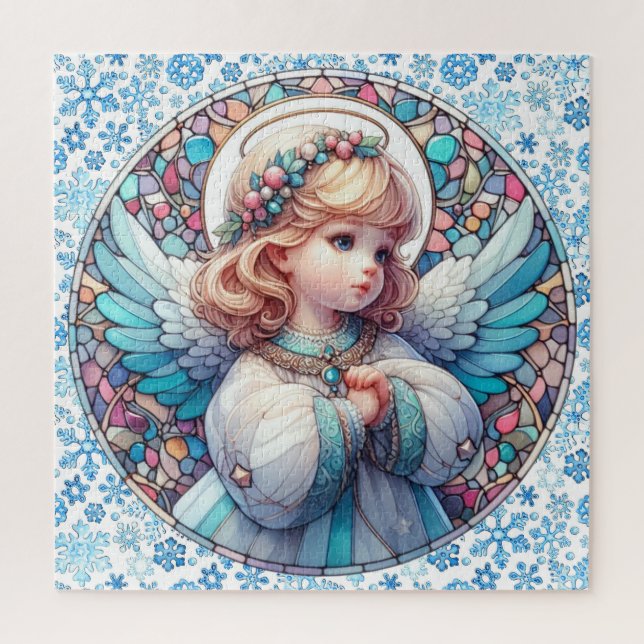 Angel Round Puzzle (Vertical)
