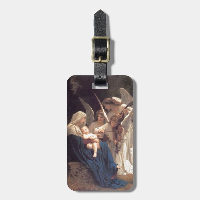Angel Serenade Luggage Tag (Front Vertical)