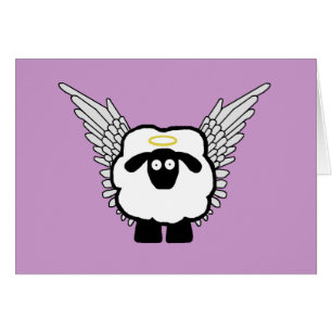 Angel Sheep Card