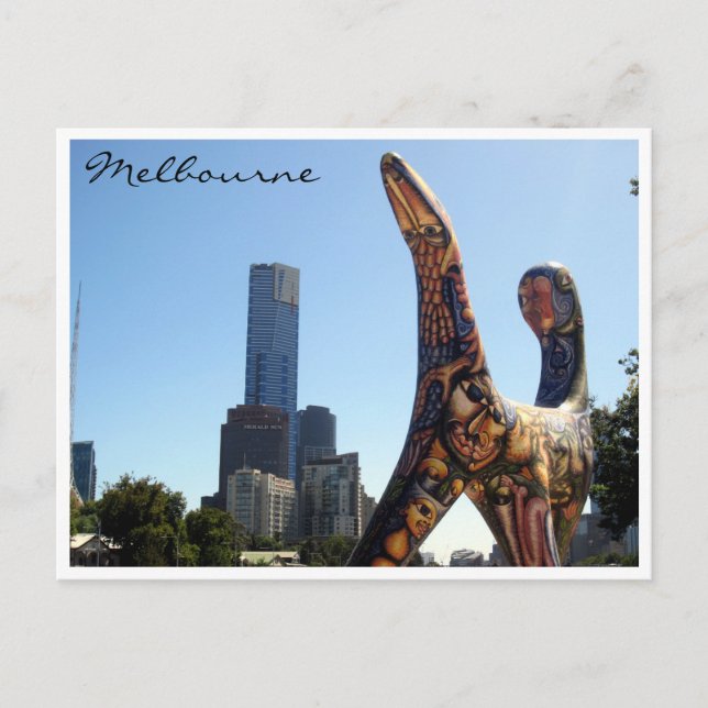 angel skyline postcard (Front)