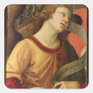 Angel Square Sticker