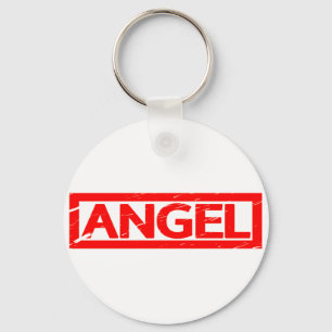 Angel Stamp Keychain