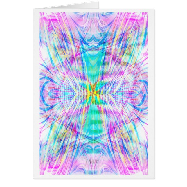 Angel Standing in the Vortex: Abstract Art: (Front)
