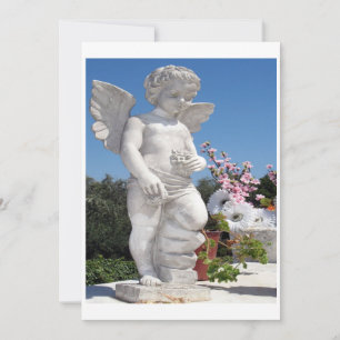 Angel Statue In White