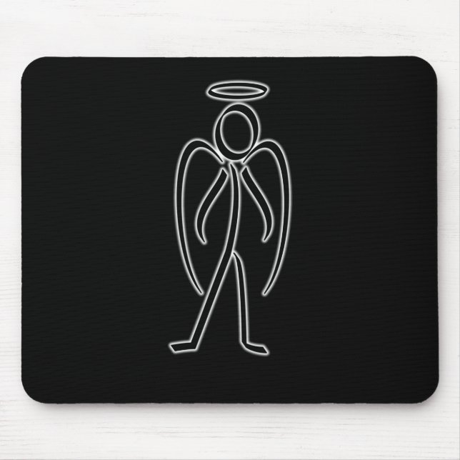 Angel - Stickman Mousepad (Front)