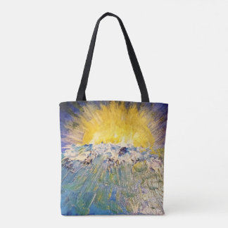 Angel Sunset Tote Bag
