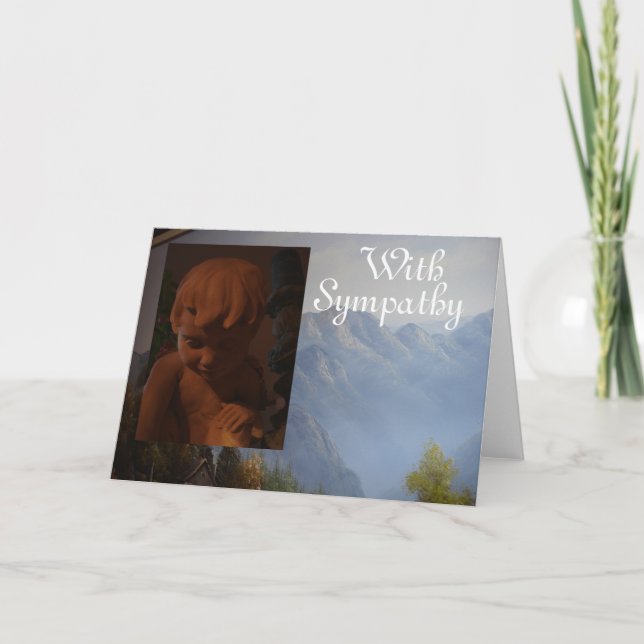 Angel Sympathy Card (Front)