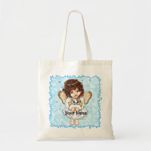 Angel tenant Sac fourre-tout de chat