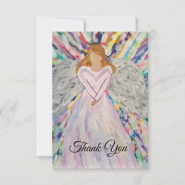 Angel Thank You Card  (Front)