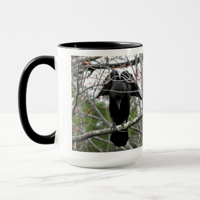 Angel the Crow Coffee Mug (Left)