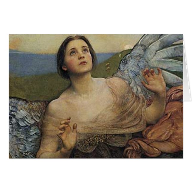 Angel Thoughts card (Front Horizontal)