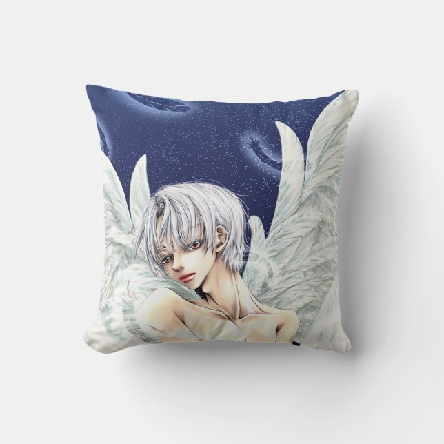 angel throw pillow (Front)