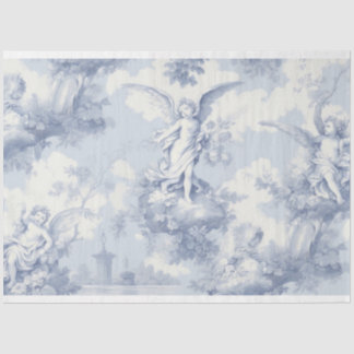 Angel Toile decoupage paper