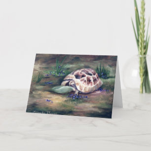 Angel Tortoise Blank Card