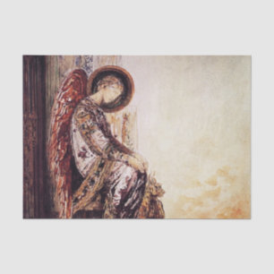 “Angel Traveller” by Gustave Moreau Tissue Paper