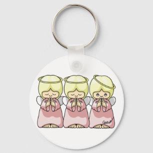 Angel Trio Keychain