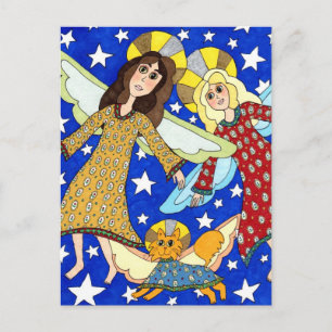 Angel Trio Postcard