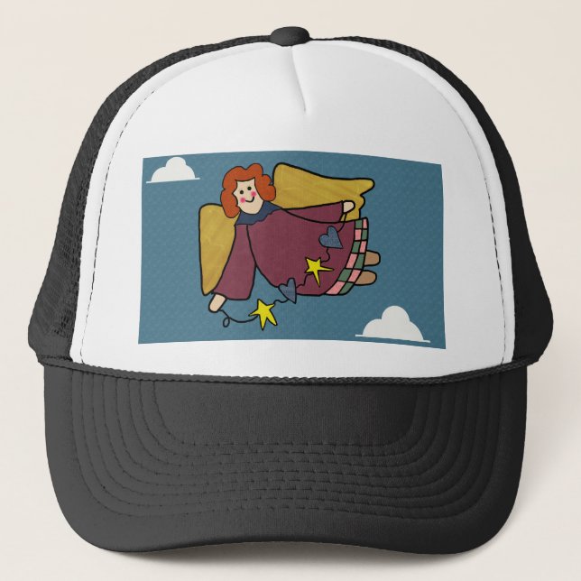 Angel Trucker Hat (Front)
