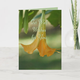 Angel Trumpet Greeting-customize any occasion Card