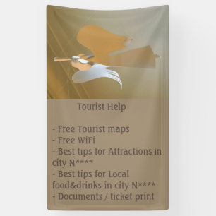 Angel trumpets banner