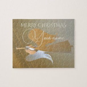 Angel trumpets jigsaw puzzle