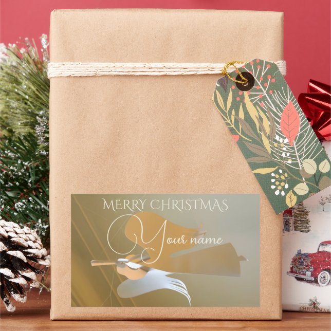 Angel trumpets sticker (Holiday)