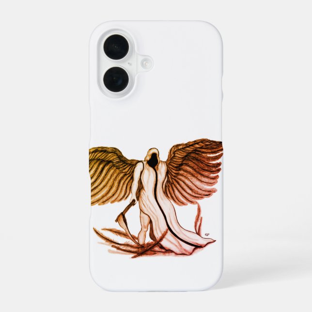 Angel Uriel iPhone 16 Case (Back)