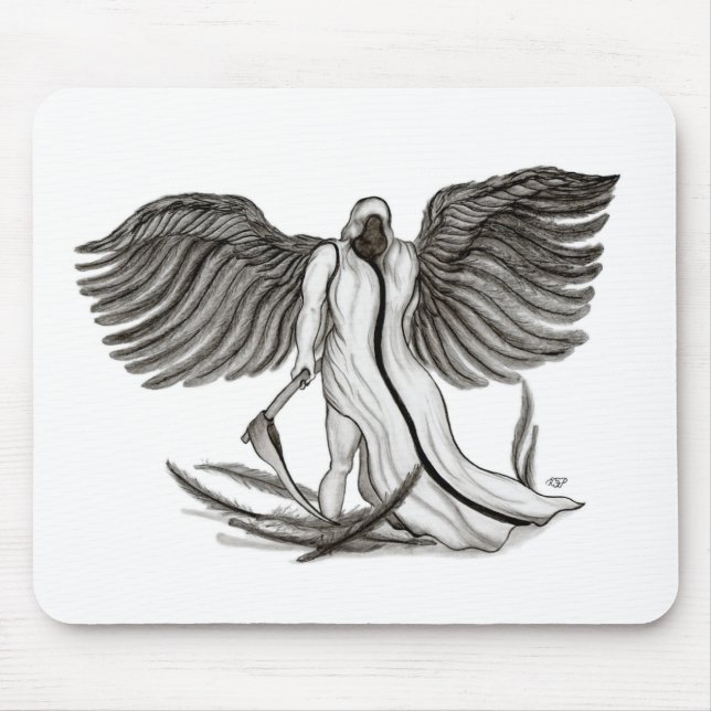 Angel Uriel Mouse Pad (Front)