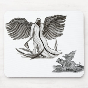 Angel Uriel Mouse Pad